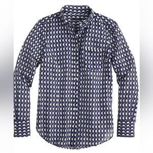 Jcrew Boy shirt in jet-set geo